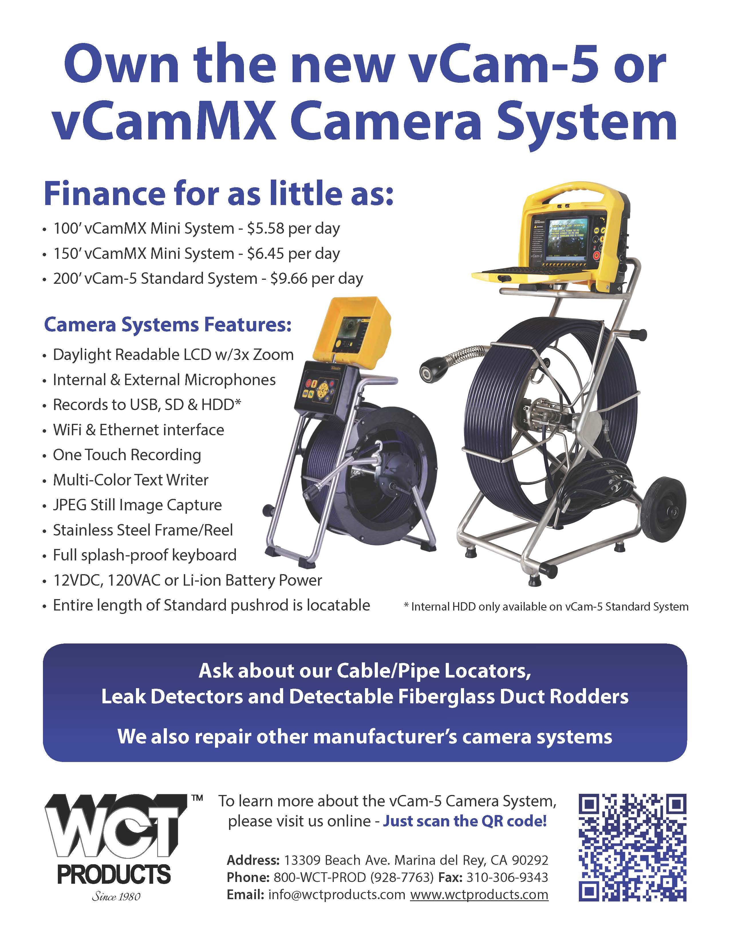 WCT Products vCam-5 flyer