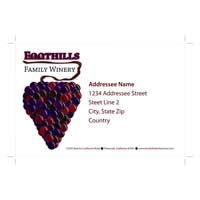 Foothills Winery Shipping Labels